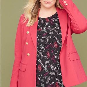 Bryant Blazer - Faux Double Breasted Ponte